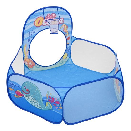Dětský stan 3v1 s tunelem Ocean Tent