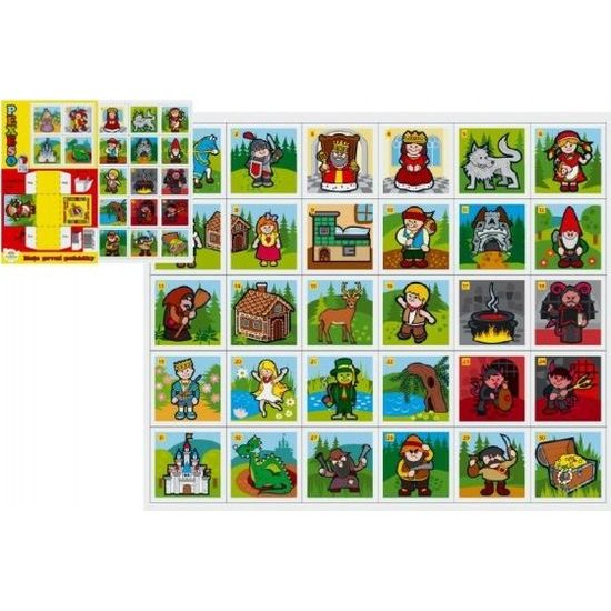 Pexeso papírové - Moje první pohádky - společenská hra