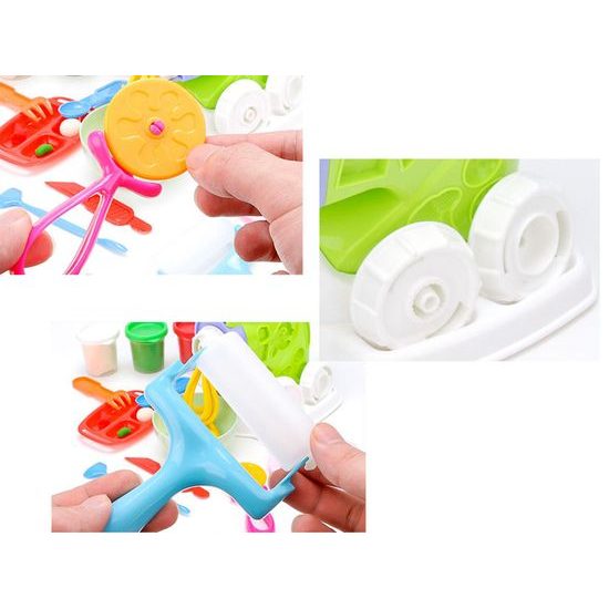 Modelovací plastelína se strojkem a příslušenstvím Color Clay