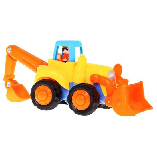 Huile Toys sestava 4 autíček na setrvačník Farm Country Vehicle