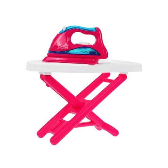 Majlo Toys dětské žehlící prkno s napařovací žehličkou Sweet Home