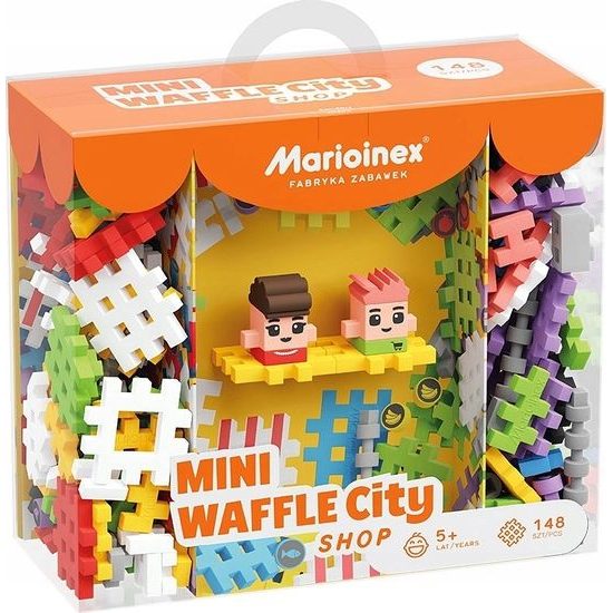 MARIOINEX Stabevní bloky Mini waffle city 148ks