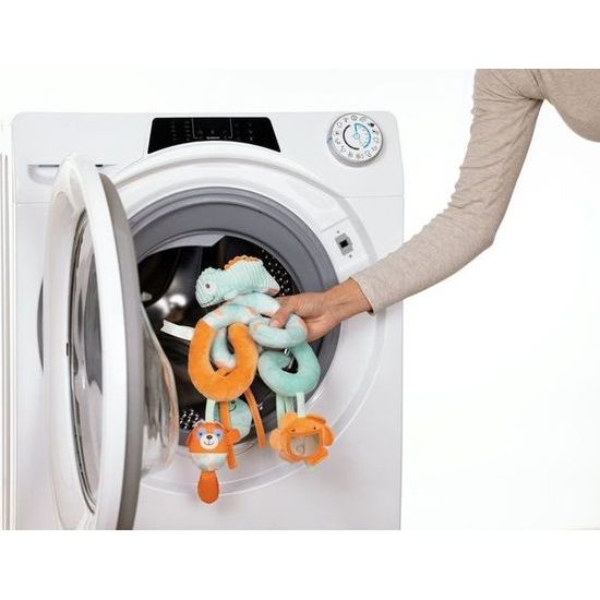 Závěsná hračka Spirála na kočárek Chameleon