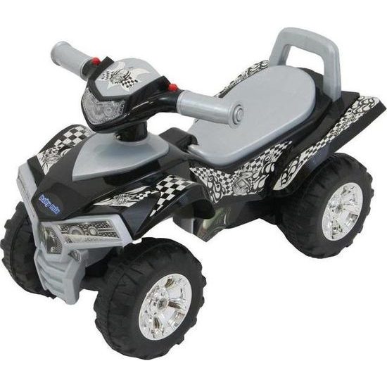 Baby Mix dětské odrážedlo čtyřkolka Quad šedá