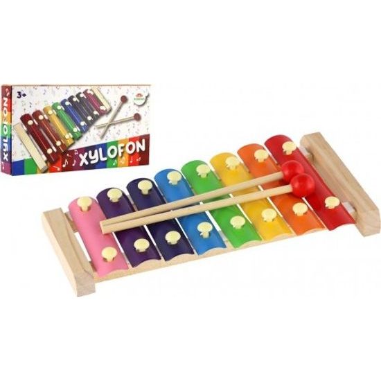 Xylofon s paličkami