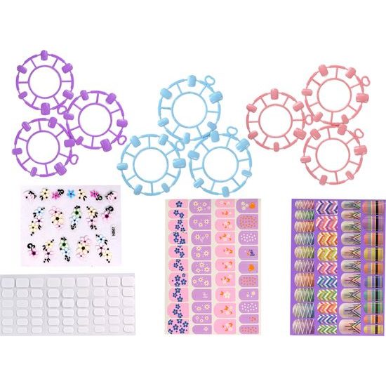 Dětská sada na lakování nehtů s lampou a bruskou