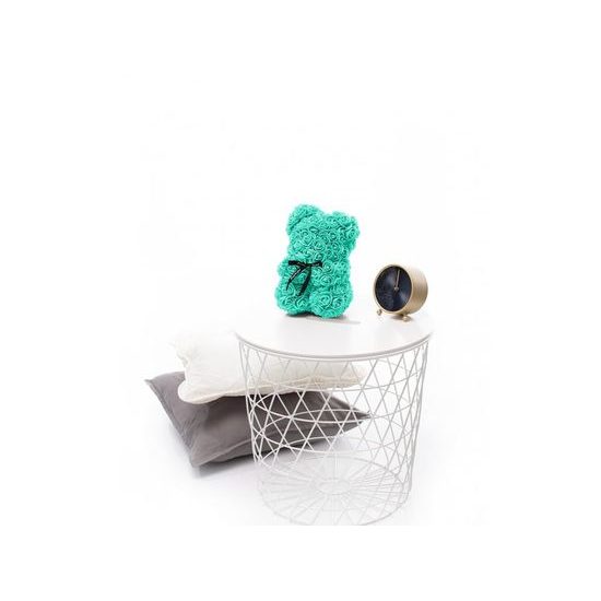 Medvídek z růží mintový Rose Bear 25 cm