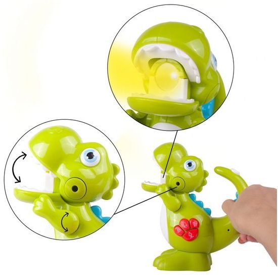 Interaktivní dinosaurus s lampičkou Baby Dino