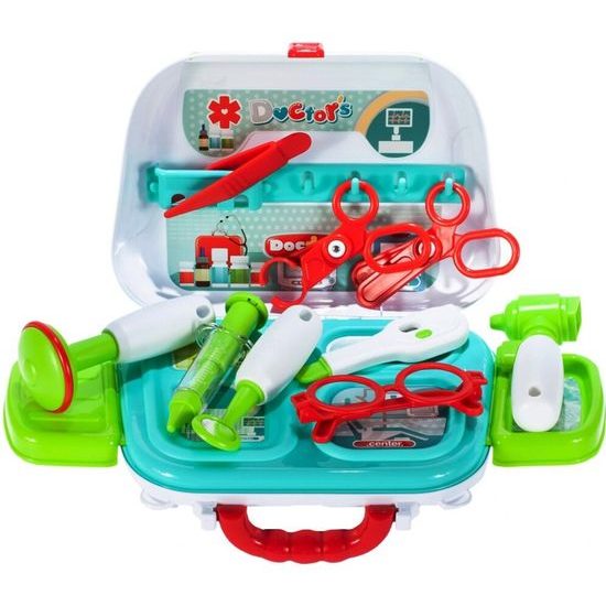 Dětský lékařský kufřík s příslušenstvím 2v1 Little Doctor