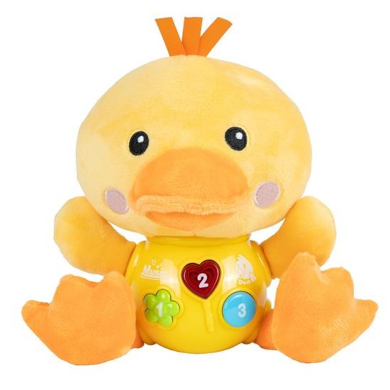 Interaktivní plyšová kačenka na baterie Magic Duck