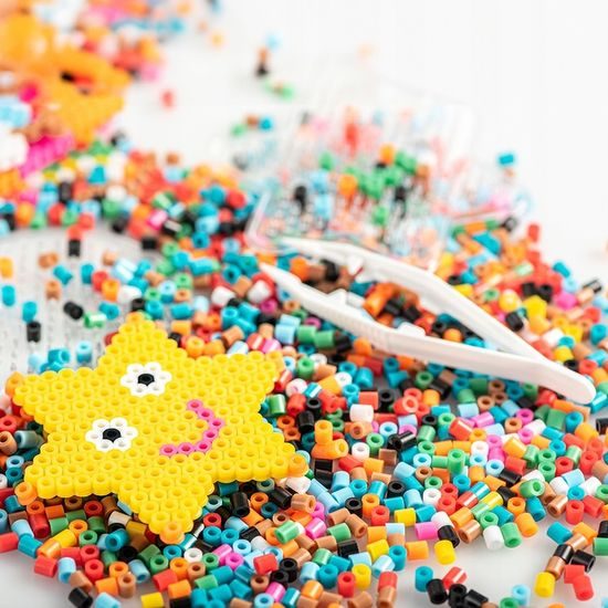 Zažehlovací korálky v kyblíčku Iron Beads 12000 kusů