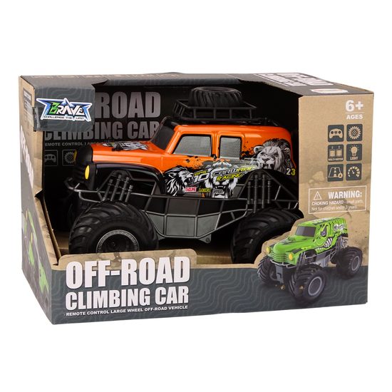 Terénní auto na dálkové ovládání Climbing Car 1:16 - oranžové