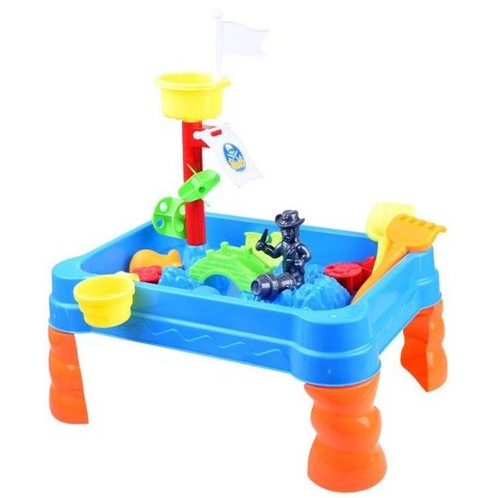 Majlo Toys hrací stoleček s pískovištěm Malý pirát