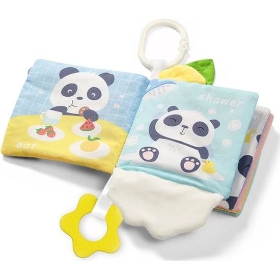 BabyOno Měkká senzorická knížka - My Life