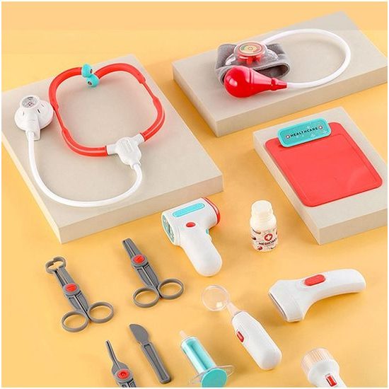Dětský lékařský stůl s kolečky, světlem a zvuky Medical Desk