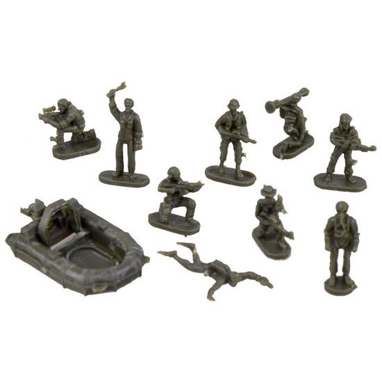 Vojenský tank s příslušenstvím a vojáčky Military Tank