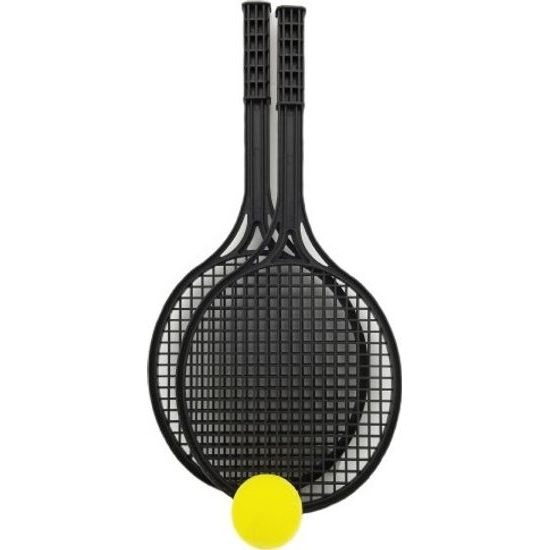 Soft tenis černý + míček