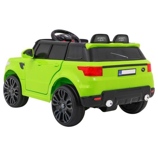 Dětské elektrické autíčko Land Rapid Racer zelené