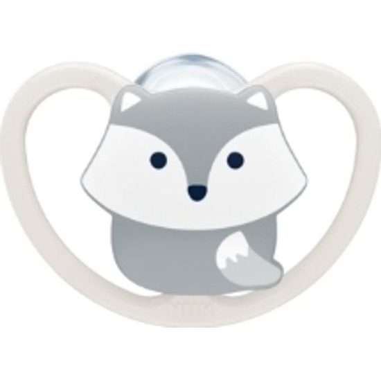 Nuk Dudlík silikonový Space 0-6m, 1ks