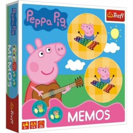 Pexeso Prasátko Peppa/Peppa Pig - společenská hra - 36 kusů