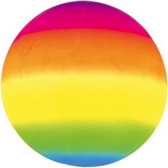 Míč duhový - nenafouknutý