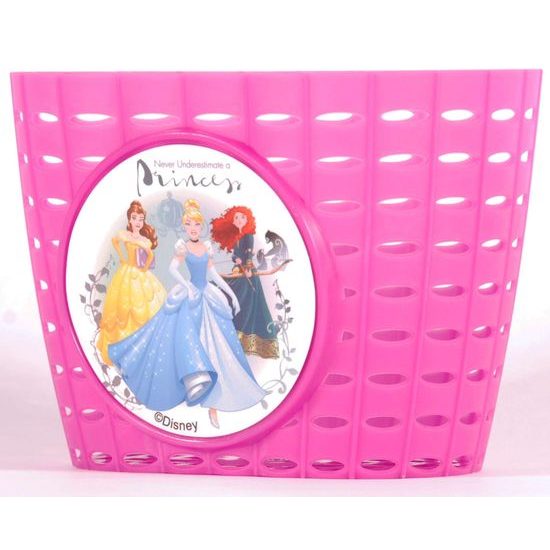 Volare plastový košík na dětské kolo Disney Princess