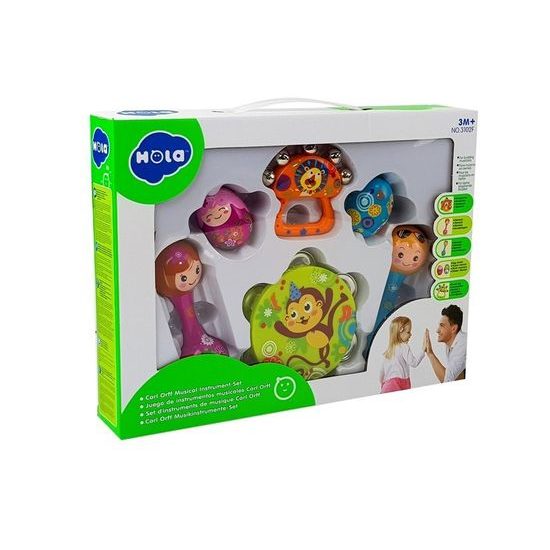 Huile Toys souprava hudebních nástrojů pro nejmenší Carl Orff
