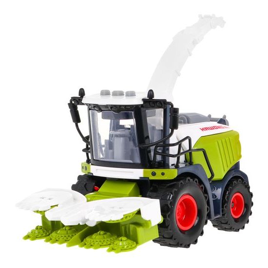 Dětský interaktivní kombajn na setrvačník s vlečkou Forage Harvester