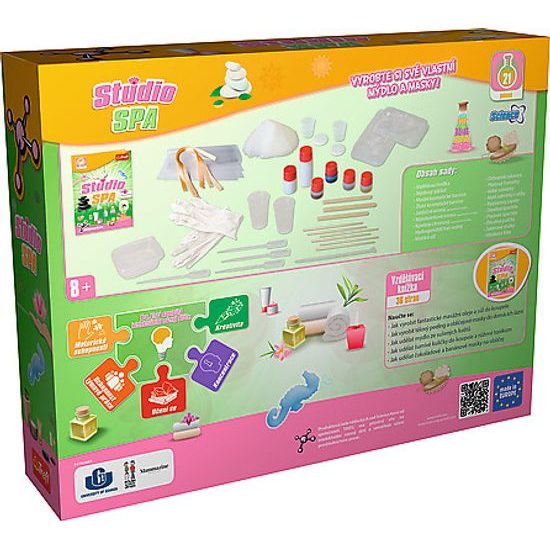 Lázně Studio SPA vědecká hra 21 pokusů Science 4 you