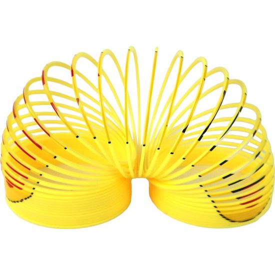 Dětská pružina žlutá s emotikony