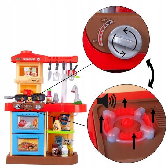 Detská kuchynka so zvukmi a tečúcou vodou My Little Kitchen
