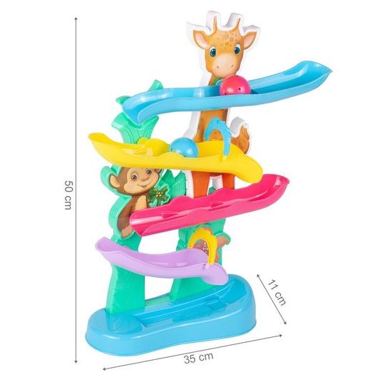 Dětská kuličková skluzavka na baterie Jungle