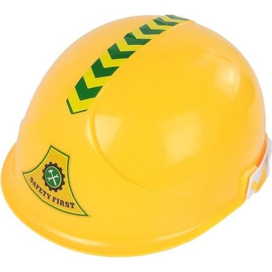 Velký pásový bagr s přilbou