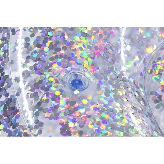 Nafukovací třpytivé křeslo 72 x 72 x 64 cm Bestway 75105