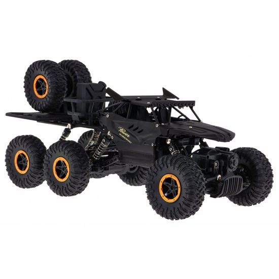 Auto na dálkové ovládání šestikolové Monster Truck oranžové 1:18
