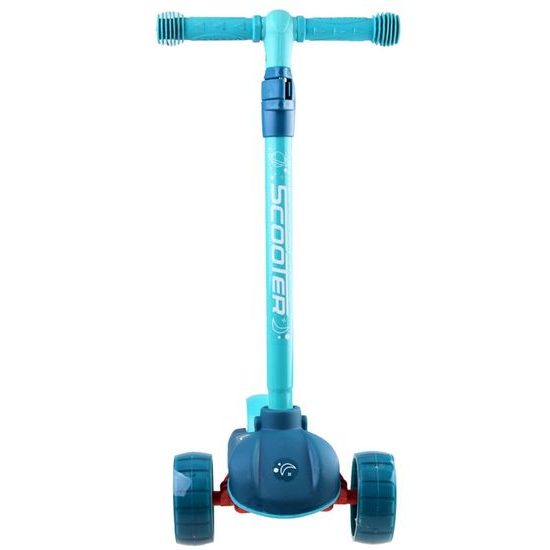 Dětská koloběžka Scooter 708 se svítícími koly - zelená