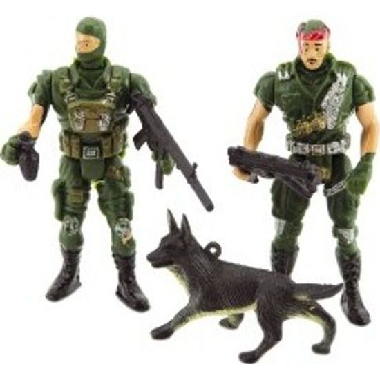 Sada vojáci s doplňky