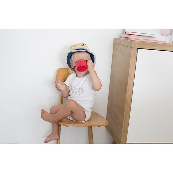 Dětský anatomický hrníček Doidy cup růžová