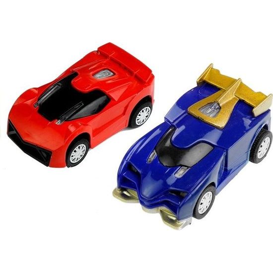 Závodní autodráha pro dvě auta