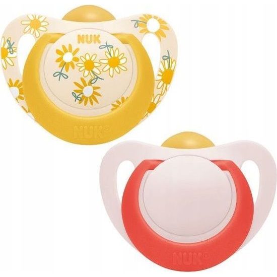 Latexový dudlík NUK STAR 18-36m / 2KS