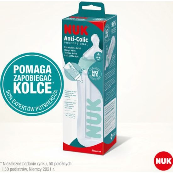 Kojenecká láhev NUK FC Anti-colic s kontrolou teploty 300 ml