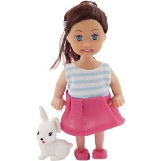 Panenka s mazlíčkem - mix 3 druhy