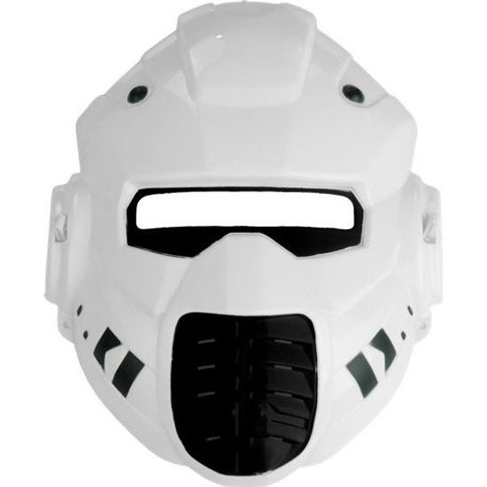 Kosmická laserová zbraň s maskou