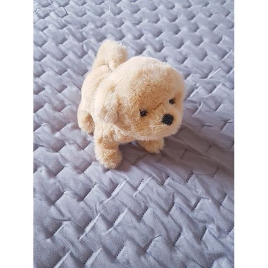 Plyšový pejsek na baterie Golden Retriver