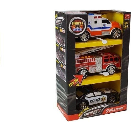 Sada vozů záchranných složek