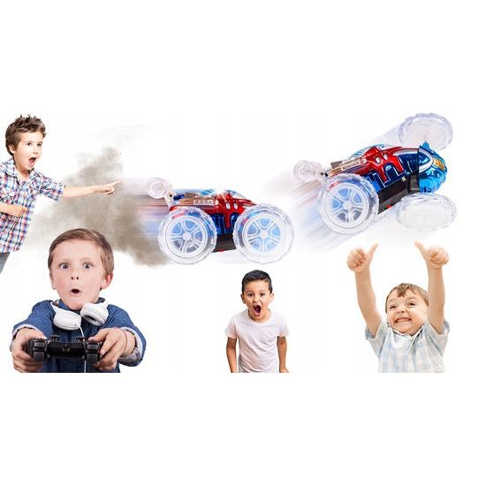 Kaskadérské autíčko na dálkové ovládání Stunt Car