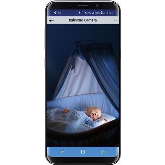 Elektrická dětská chůvička s kamerou niania babyono