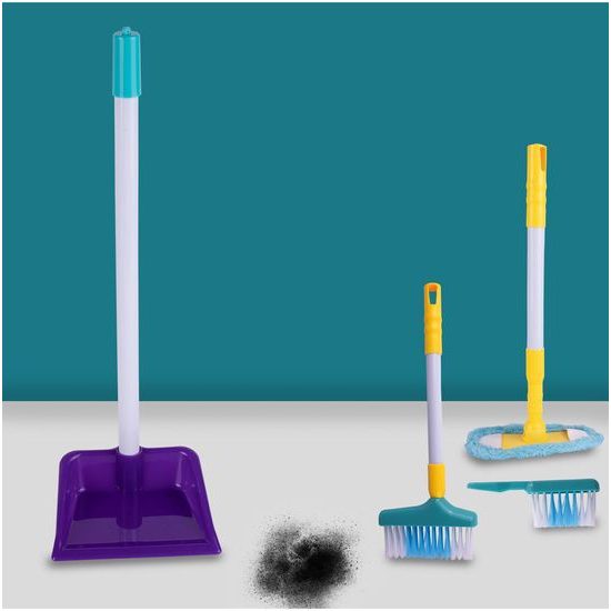 Dětský úklidový vozík s příslušenstvím Cleaning Playset