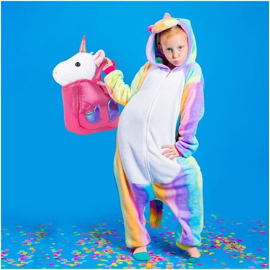 Plyšový jednorožec v taštičce 28 cm Baby Kiddo