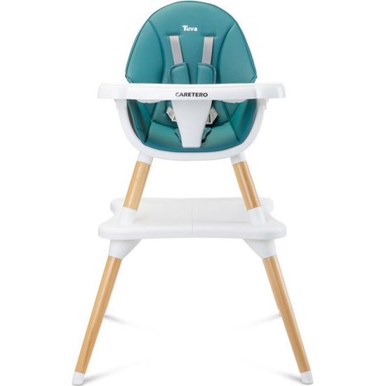 Jídelní židlička TUVA DARK GREEN